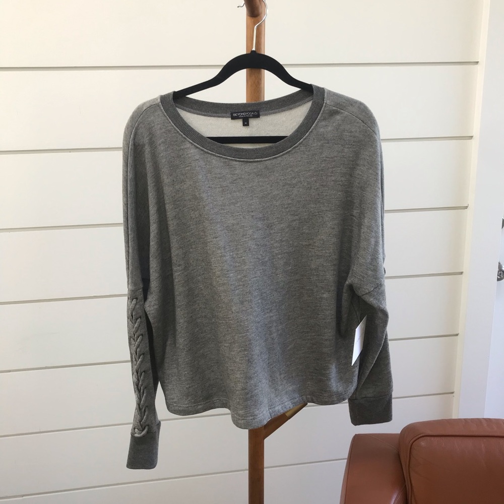 Beyond yoga sweater